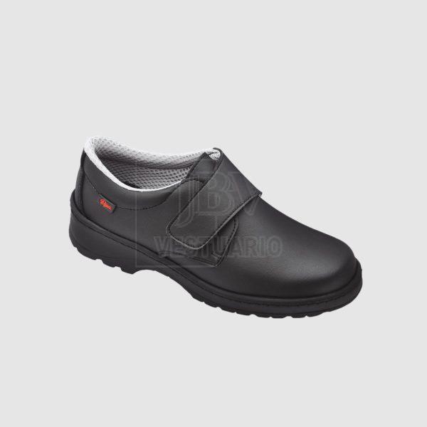 zapato antideslizante con cierre de velcro