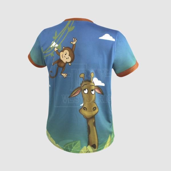 Camiseta sublimada zoo