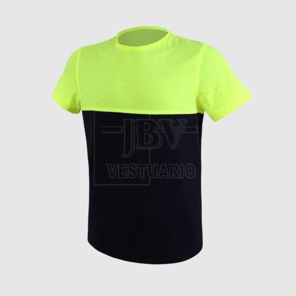 Camiseta amarillo fluor