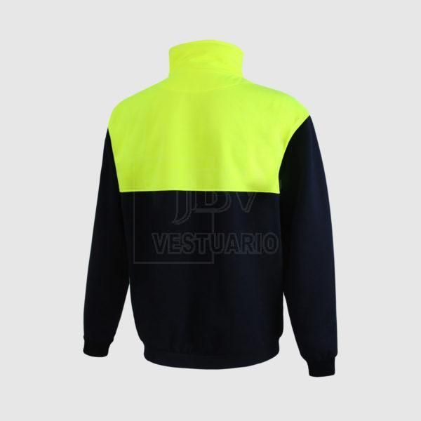 Sudadera amarillo flúor