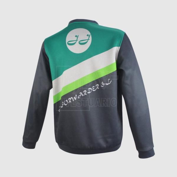 Sudadera sublimada trasero